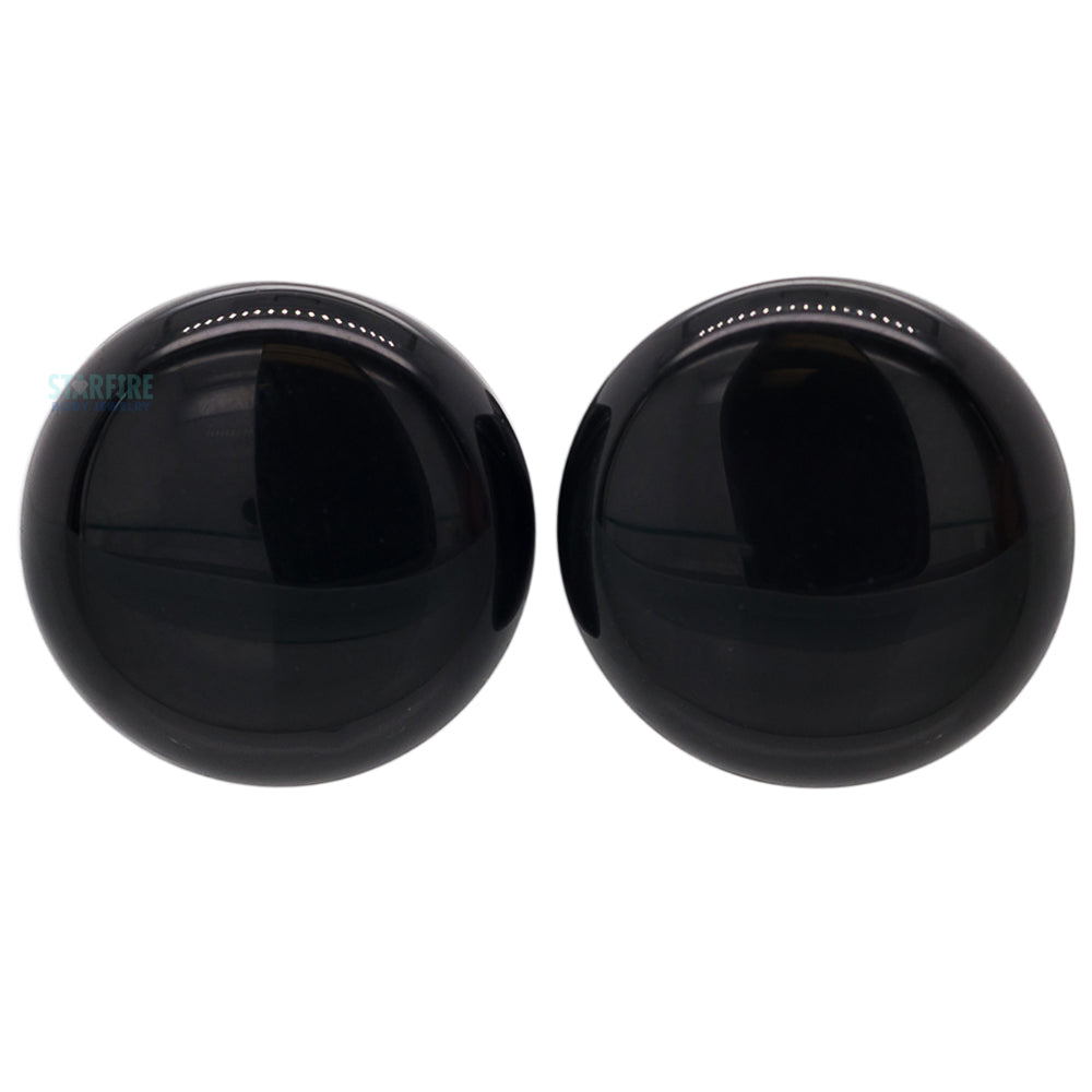 Stone Plugs - Rainbow Obsidian