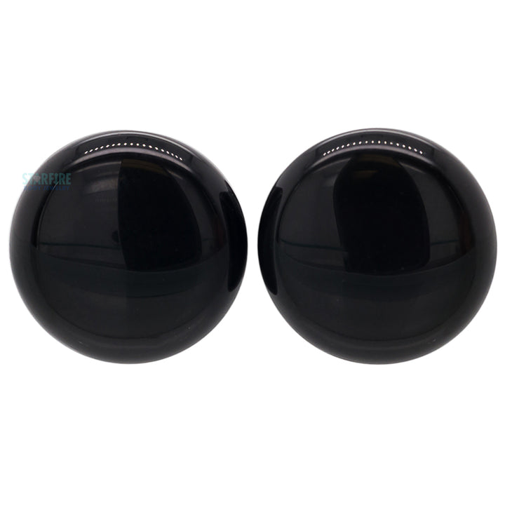 Stone Plugs - Rainbow Obsidian