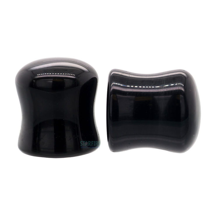 Stone Plugs - Rainbow Obsidian