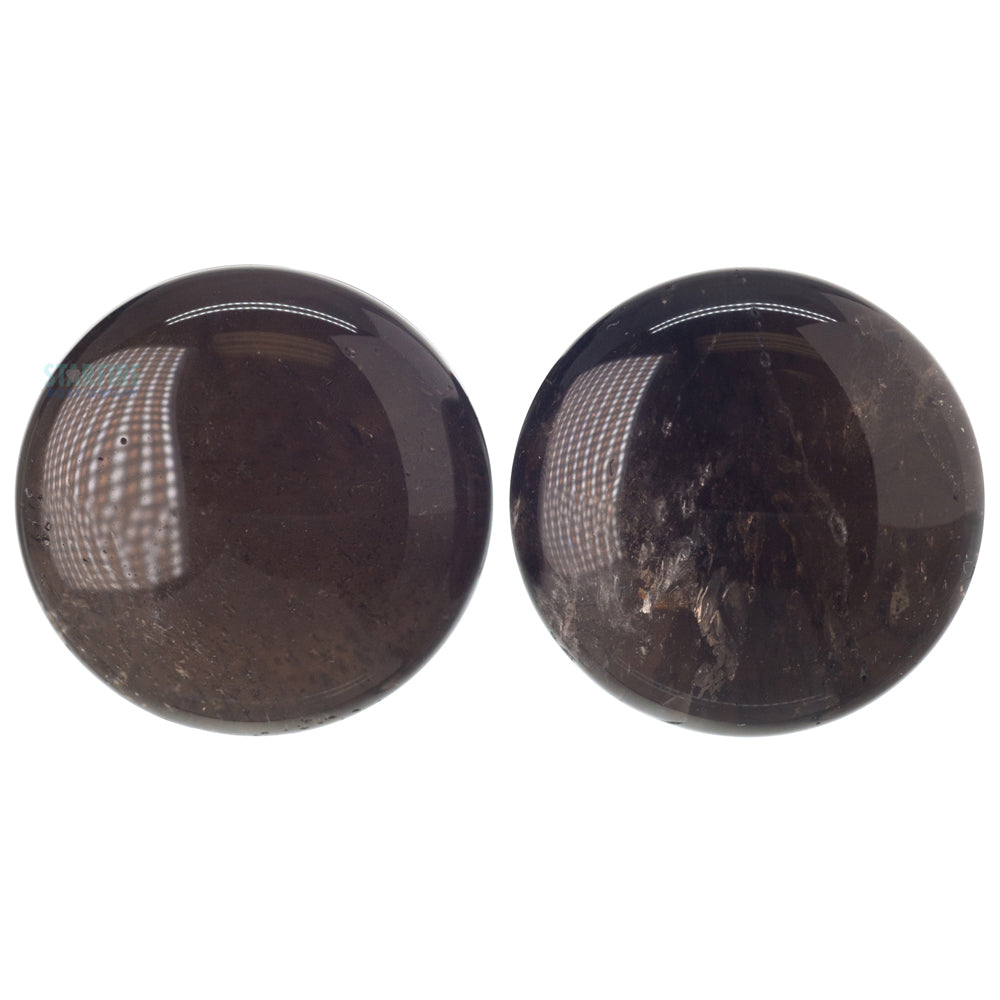 Stone Plugs - Smoky Quartz