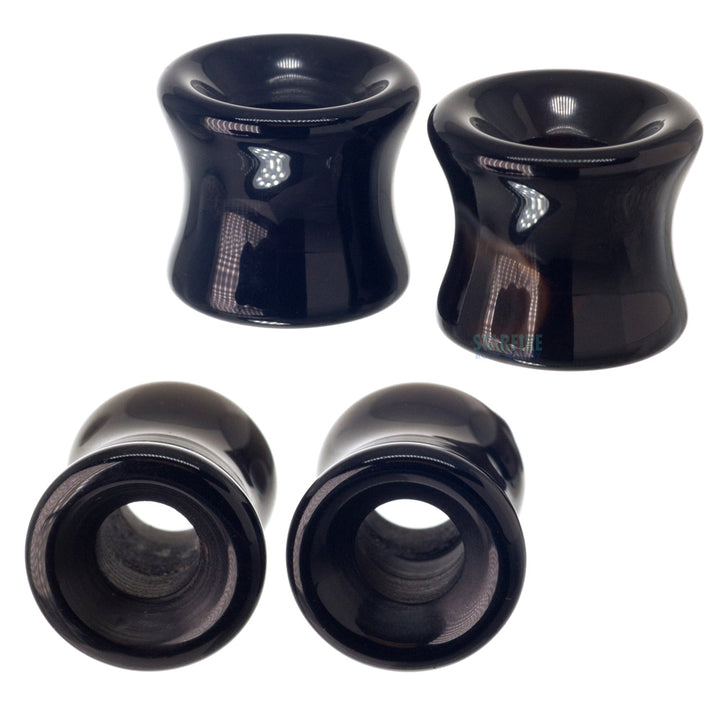 Stone Eyelets - Black Obsidian