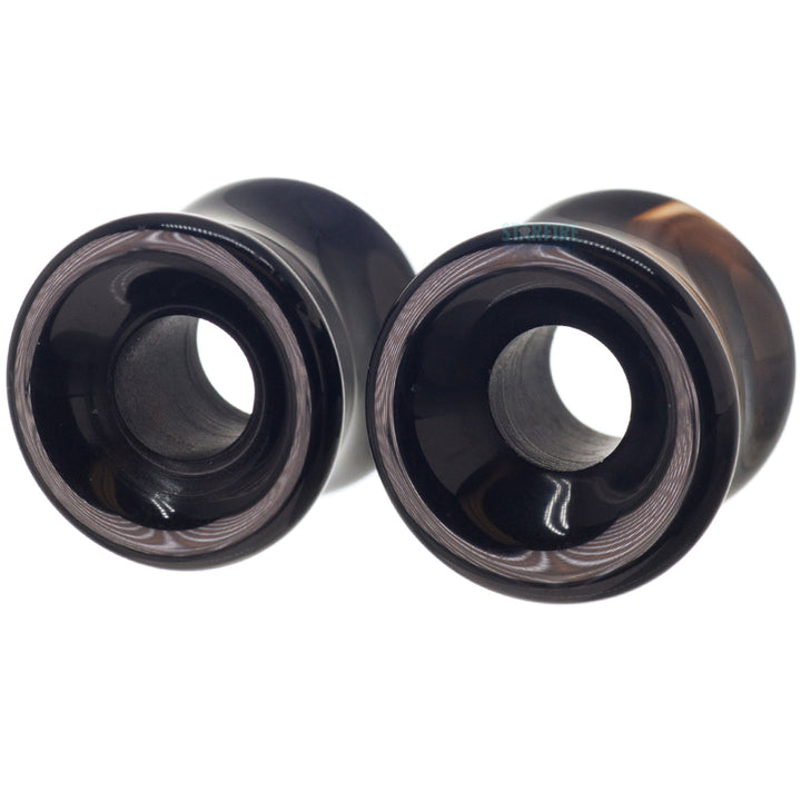 Stone Eyelets - Black Obsidian