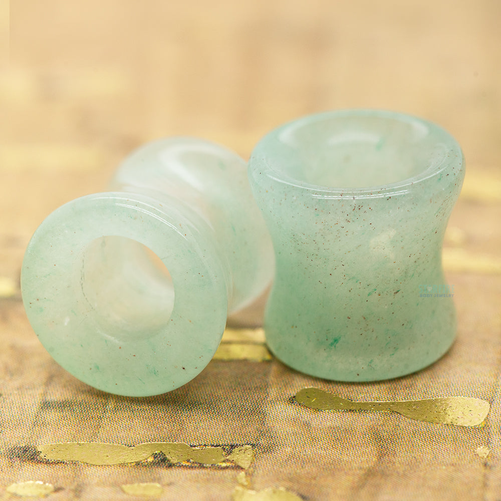 Stone Eyelets - Green Aventurine