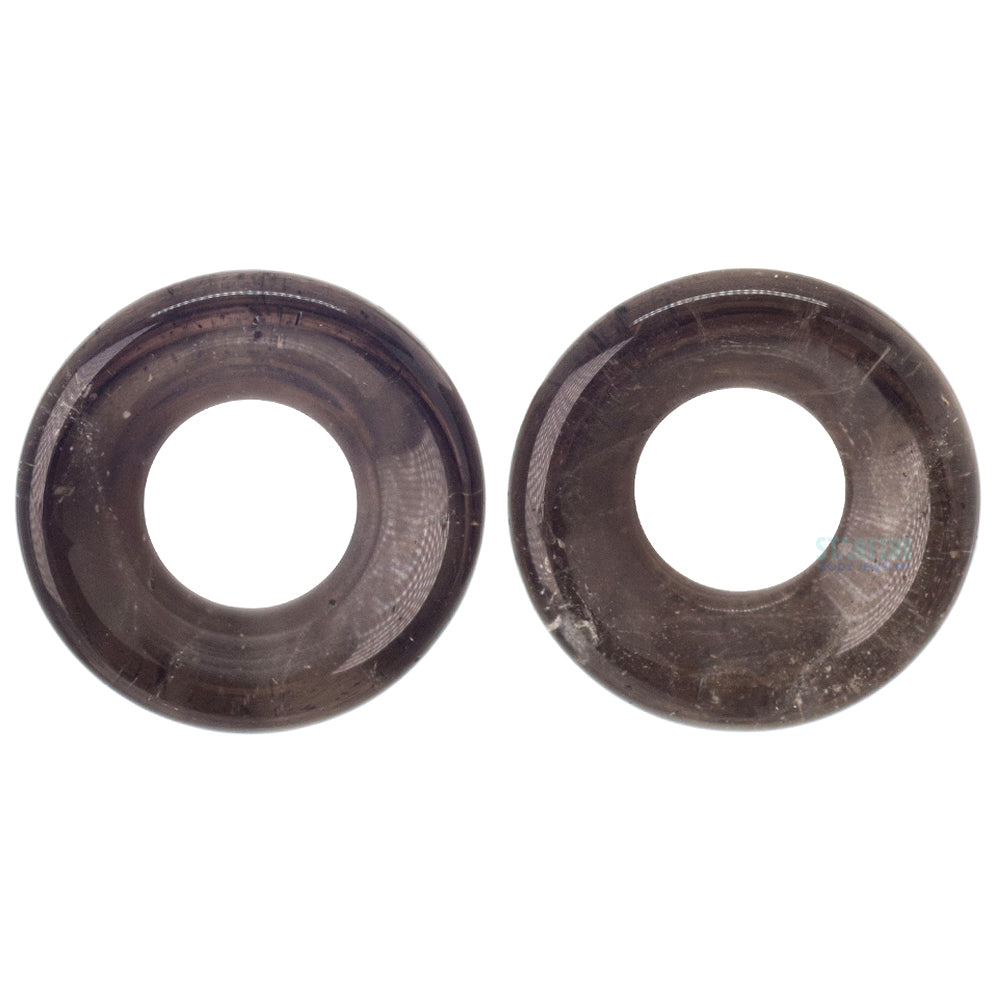 Stone Eyelets - Smoky Quartz