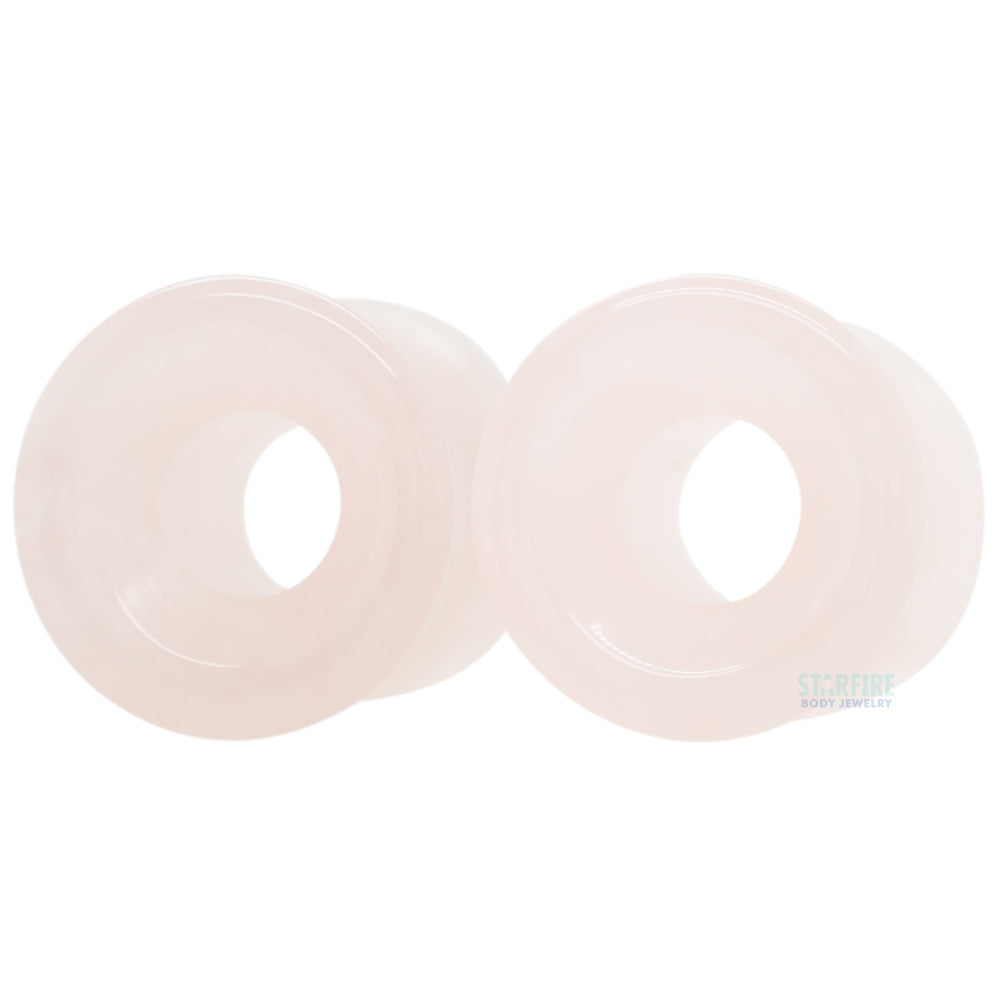 Stone Eyelets - Rose Quartz