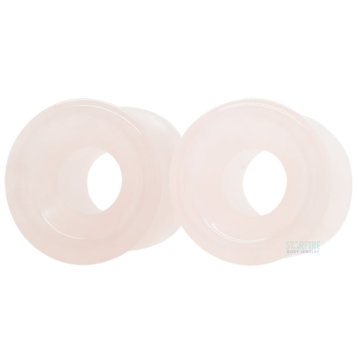 Stone Eyelets - Rose Quartz