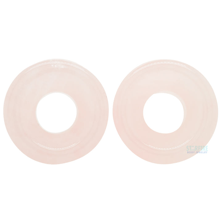 Stone Eyelets - Rose Quartz