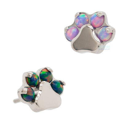 threadless: Opal Paw Print End