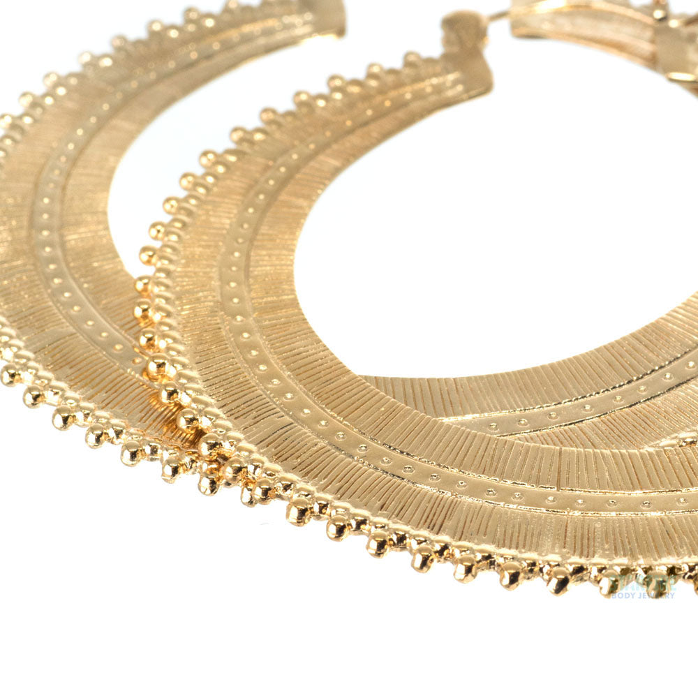 Afghan Hoop Earrings