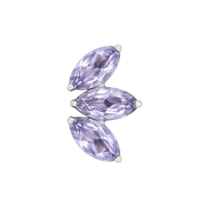 threadless: "Mini Moet" End in Gold with Tanzanites