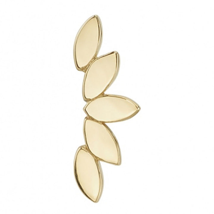 Flat "Serenity" Threaded End in Gold
