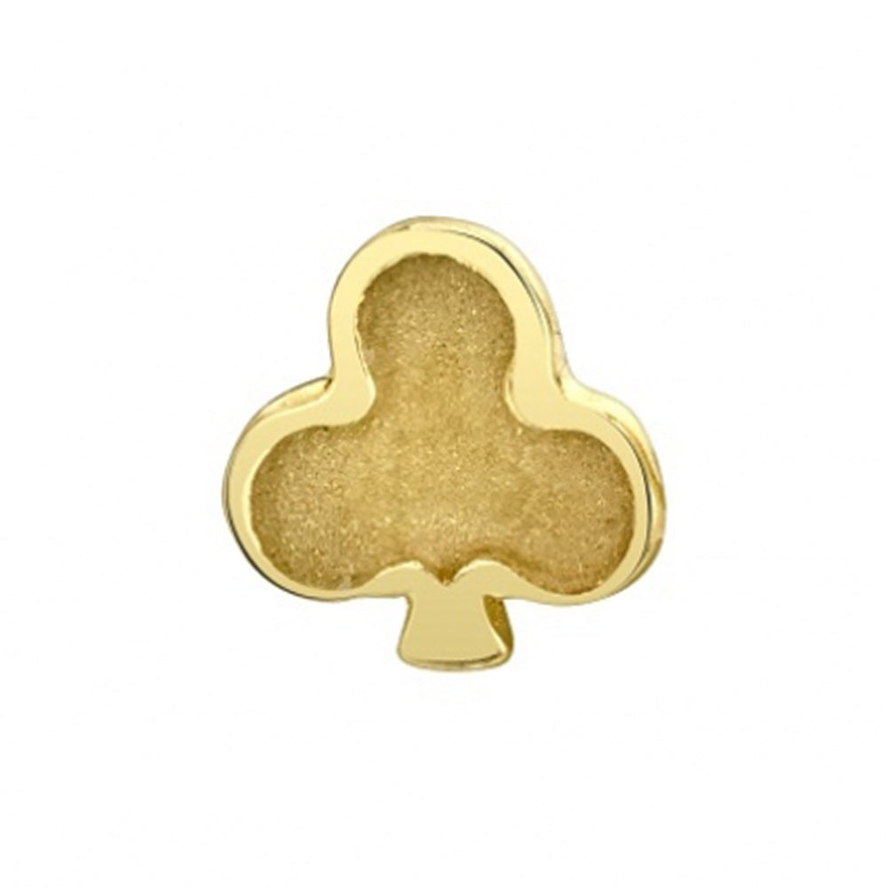 threadless: Sandblasted Club Pin in Gold