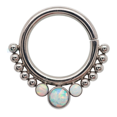 HSMR-F 'Haute Couture' Opal Seam Ring