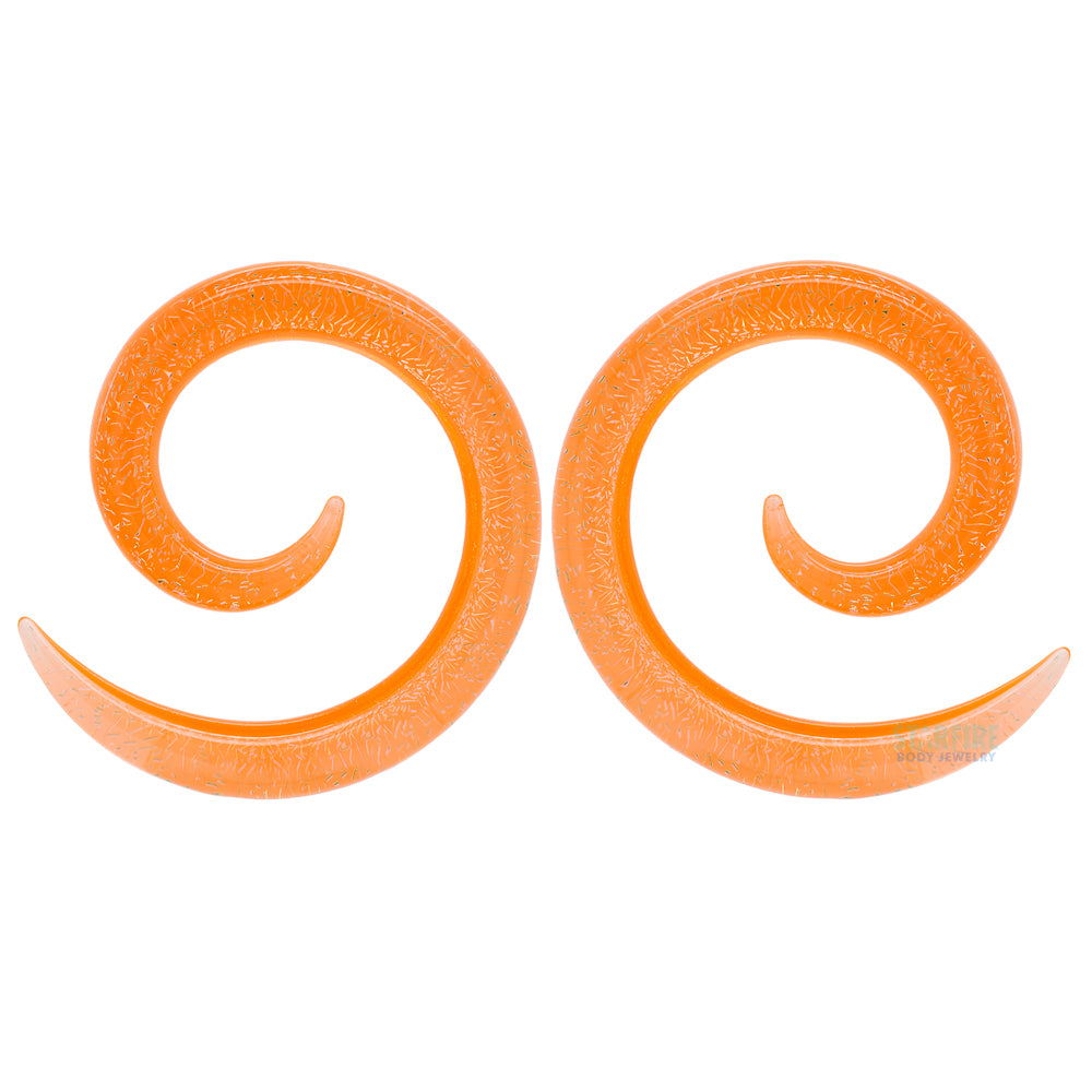 'Mar' Collection 2020 Dichroic Glass Spirals