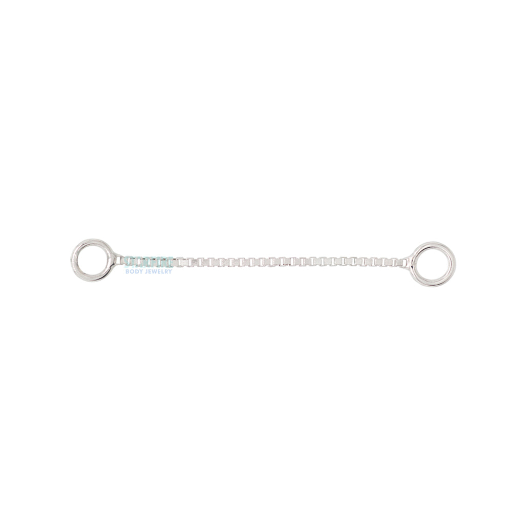 Single Box Chain Attachment in Gold