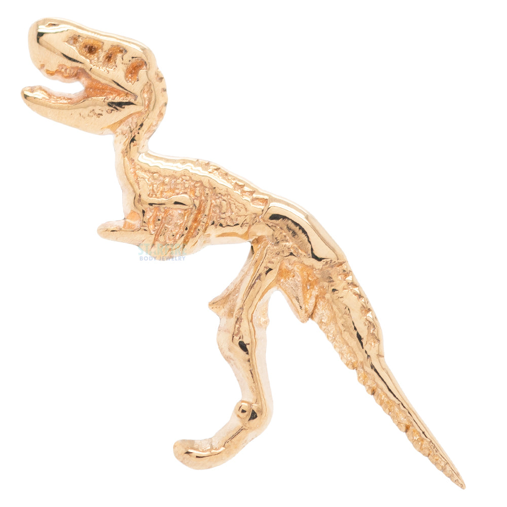 threadless: T-Rex End in Gold