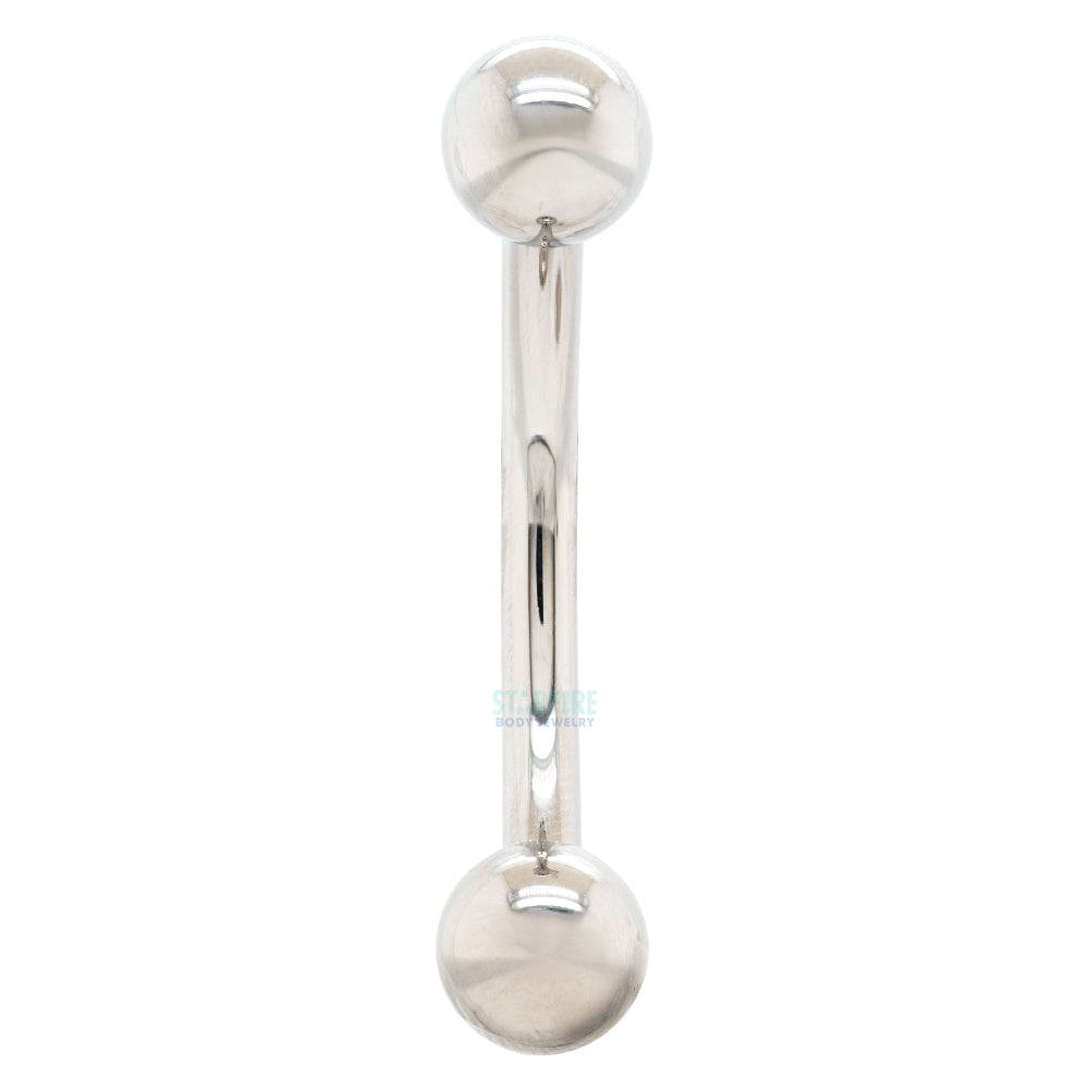 Titanium Curved Barbell - 8 ga.