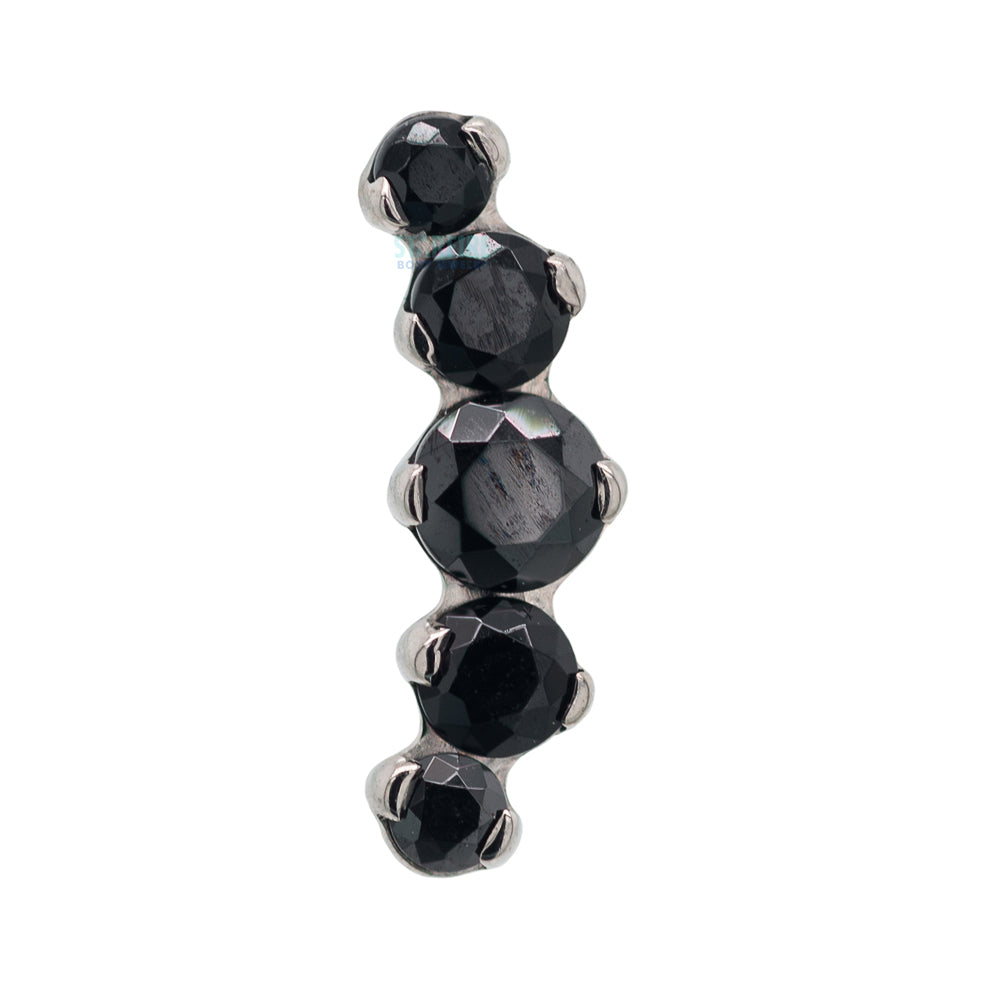 threadless: "Prium" Faceted Gem Cluster End