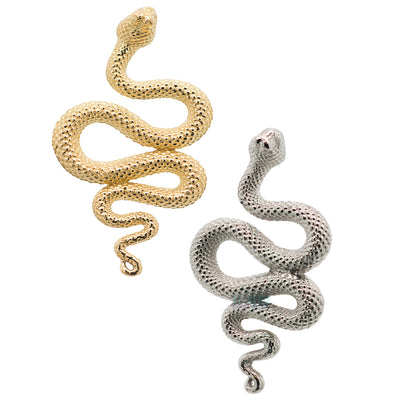 Snake Threaded End in Gold