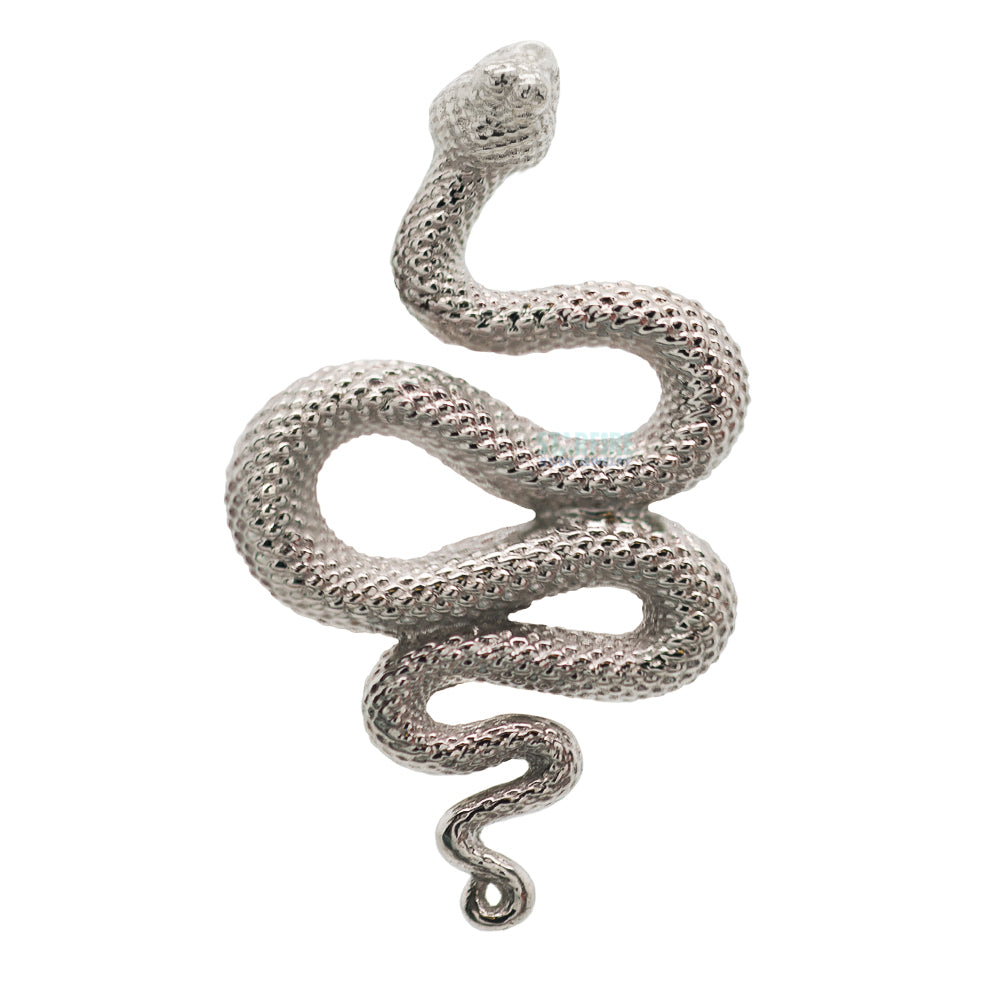 Snake Threaded End in Gold