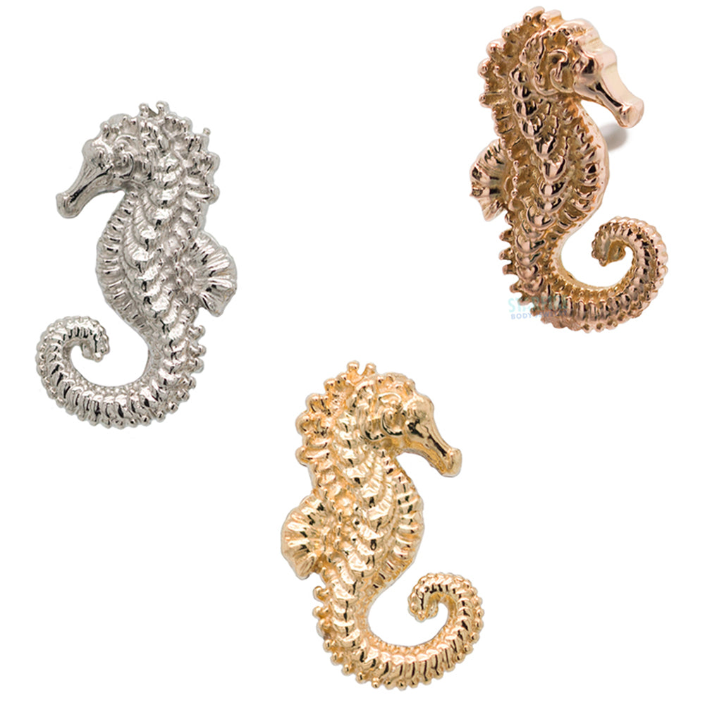 threadless: Seahorse End in Gold