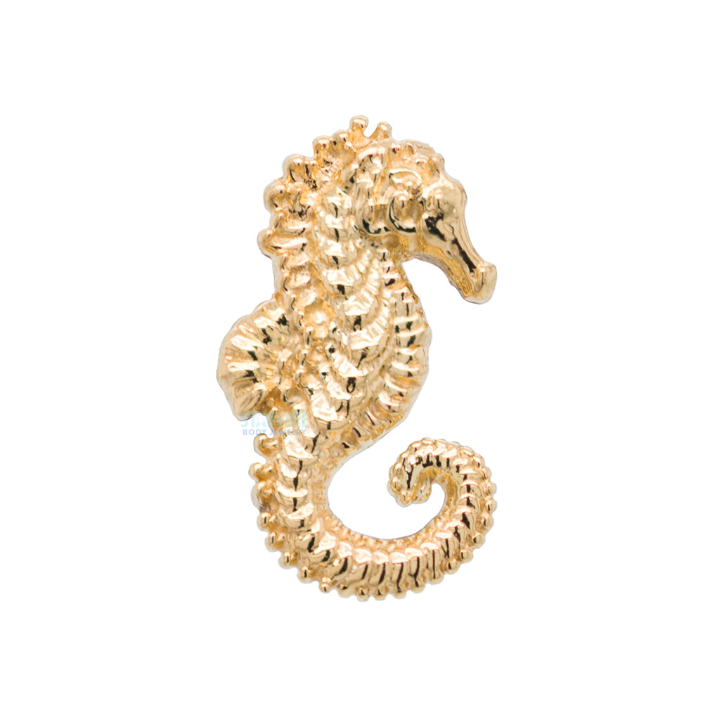 threadless: Seahorse End in Gold