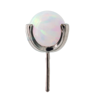 threadless: Opal Orb Claw-Set End