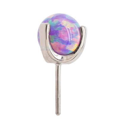 threadless: Opal Orb Claw-Set End