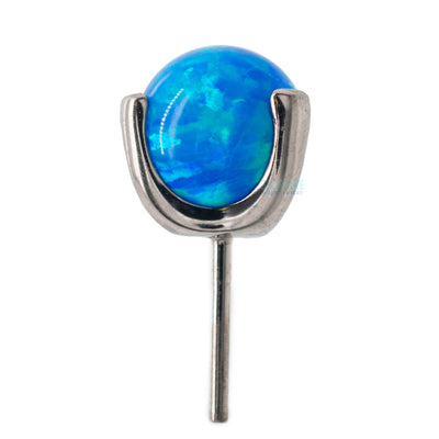 threadless: Opal Orb Claw-Set End