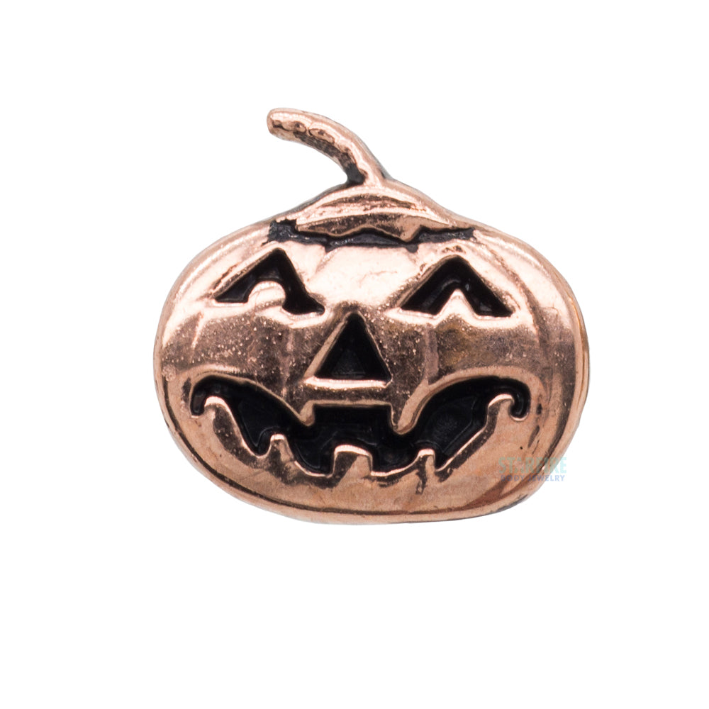 Pumpkin Threaded End in Gold