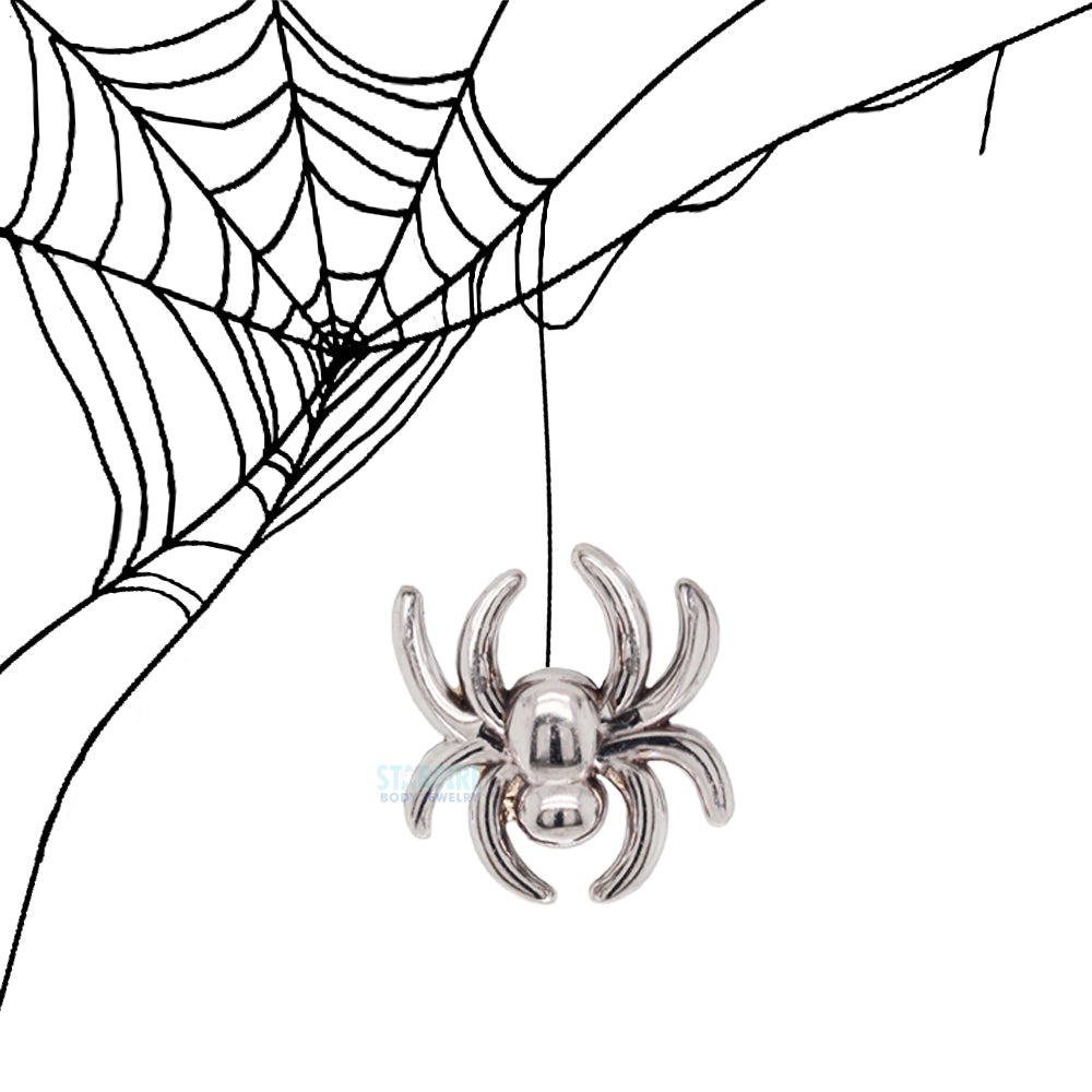 Spider Threaded End in Gold