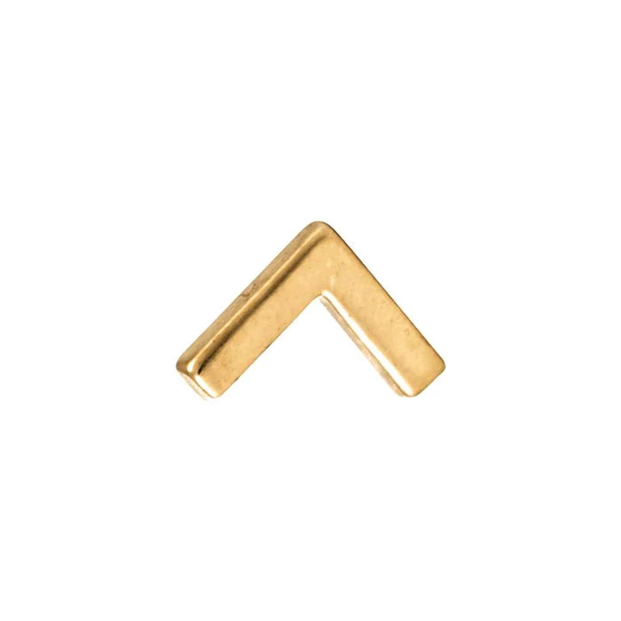 threadless: "Apex" Pin in Gold