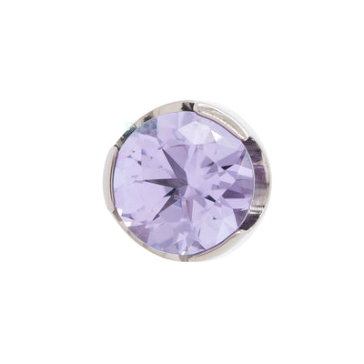 Prong-Set Brilliant Cut Threaded End