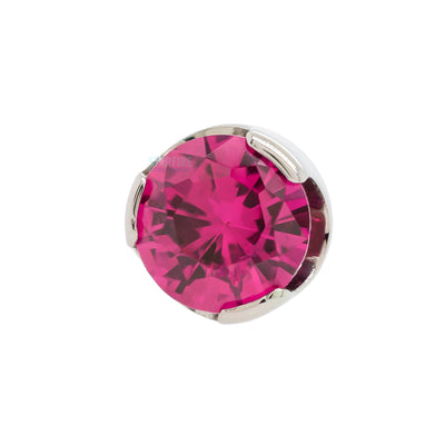 Prong-Set Brilliant Cut Threaded End