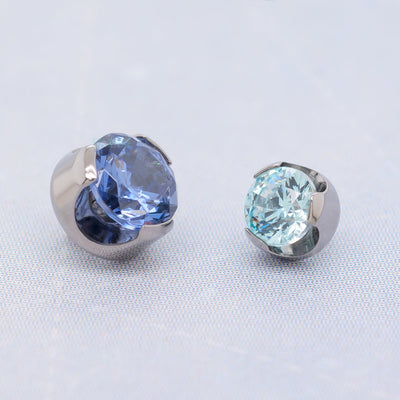 Prong-Set Brilliant Cut Threaded End