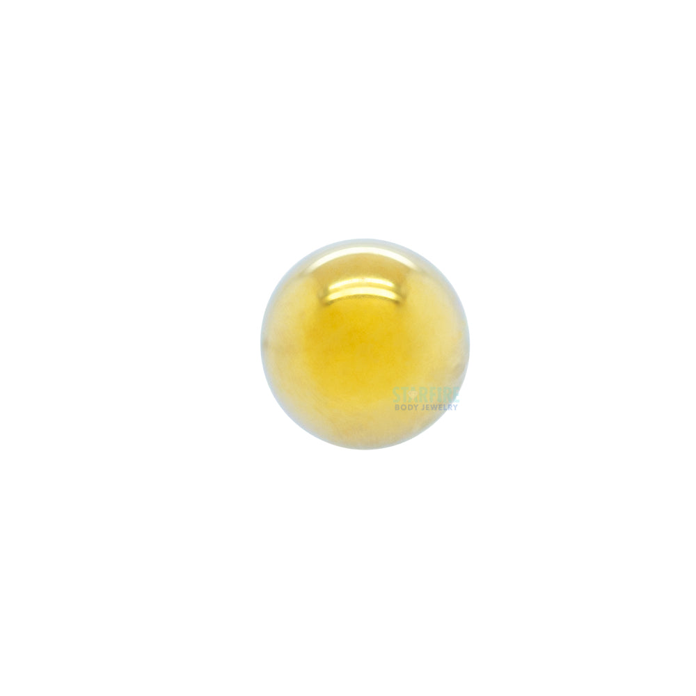 threadless: Titanium Ball End
