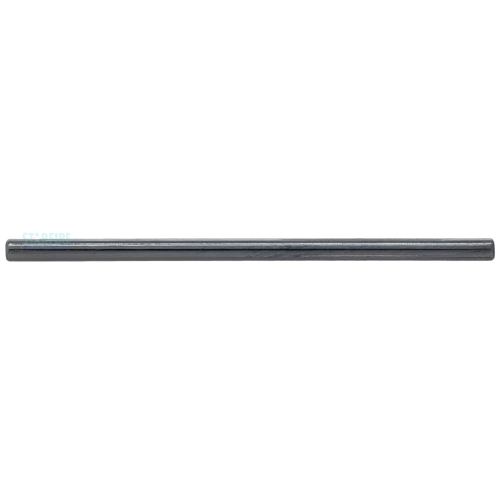 Black Niobium Threaded Straight Barbell Shaft  - 14 ga.