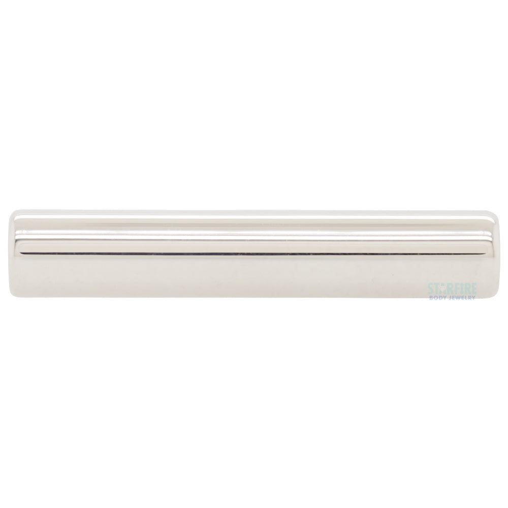 Stainless Steel Threaded Straight Barbell Shaft - 6 ga.