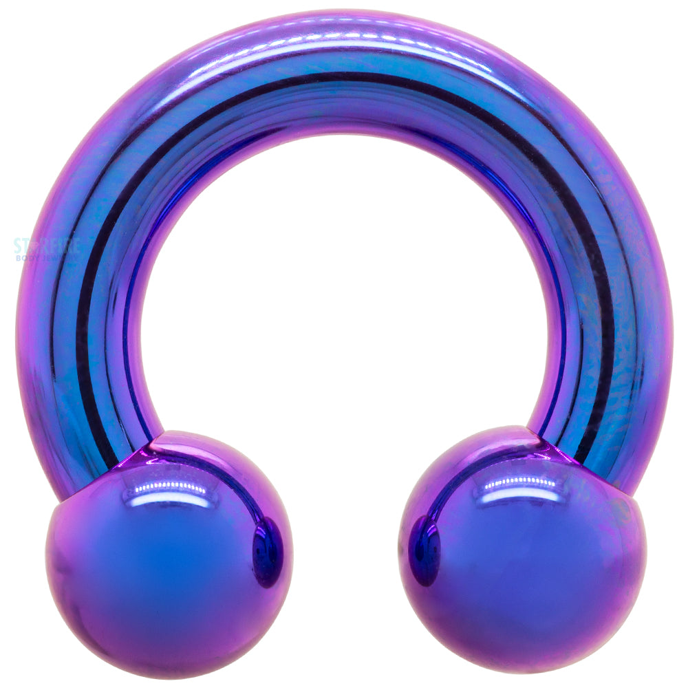 Titanium Circular Barbell - Blurple