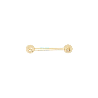 Gold Straight Barbell