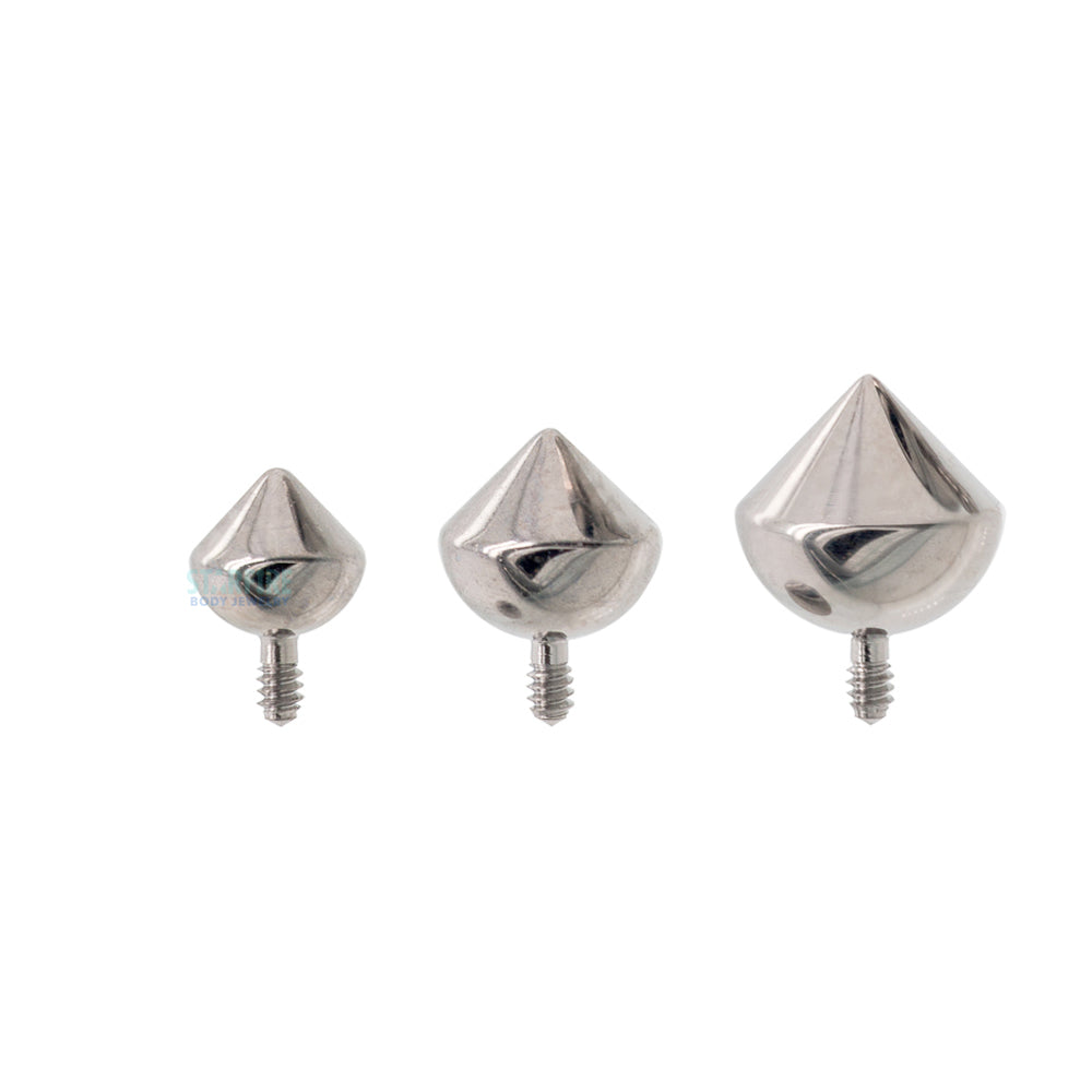 Spiked Ball Threaded End