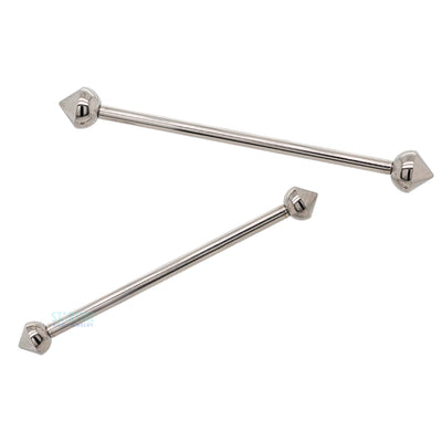 Spiked Balls Industrial Barbell