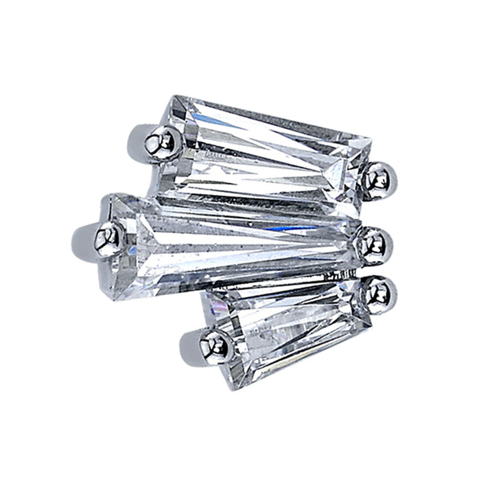 "Labels or Love" Threaded End in Gold with Diamonds