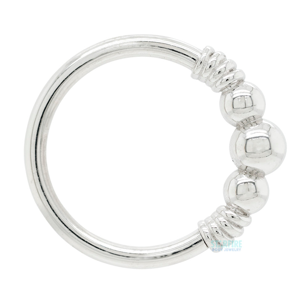 "Myla" Seam Ring in Gold