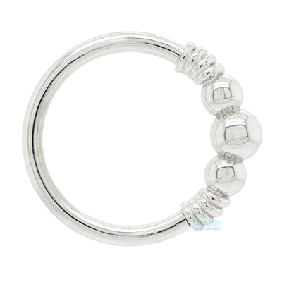 "Myla" Seam Ring in Gold