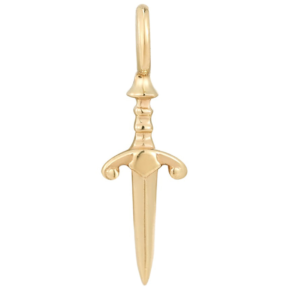 "Blade" Charm in Gold