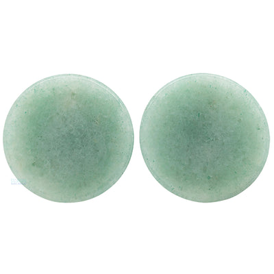 Mayan Style Stone Plugs - Aventurine