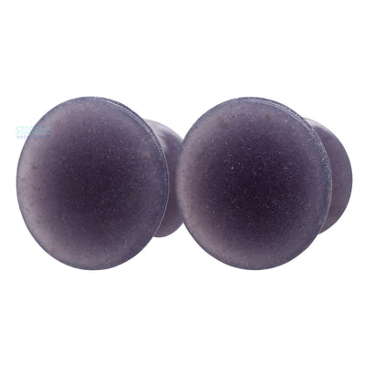 Mayan Style Stone Plugs - Lepidolite