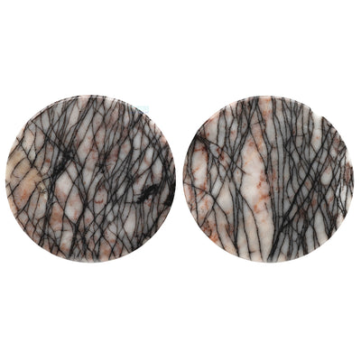 Mayan Style Stone Plugs - Picasso Jasper