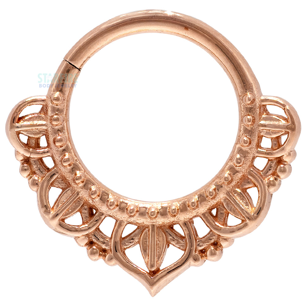 "Awaken" Continuous Ring in Gold
